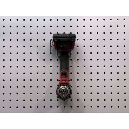 Triton Products 2-3/4 In. Double Rod 80 Degree Bend Steel Pegboard Hook for 1/8 In. and 1/4 In. Pegboard 3 Pack 318